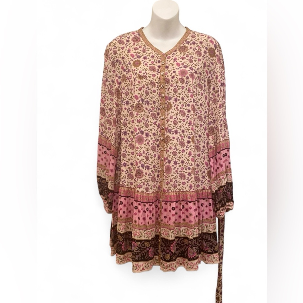 Spell Lady Untamed Tunic Mini Dress Medium - Picture 4 of 16